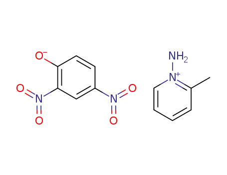 Molecular Structure of 56150-02-8 (1-amino-2-methyl-pyridinium 2,4-dinitro-phenolate)