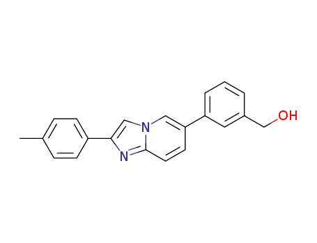 [3-(2-p-tolylimidazo[1,2-a]pyridin-6-yl)phenyl]methanol