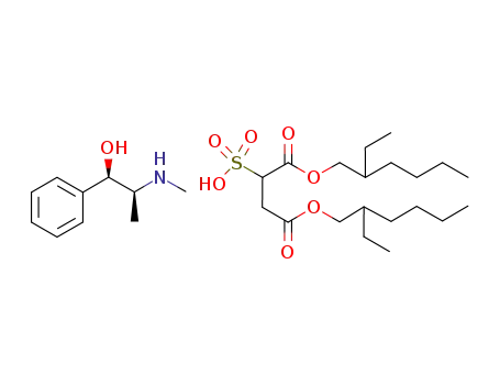 Molecular Structure of 1234188-67-0 (ephedrinium docusate)