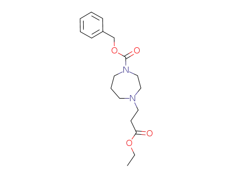 4-(2-ethoxycarbonyl-ethyl)-[1,4]diazepane-1-carboxylic acid benzyl ester