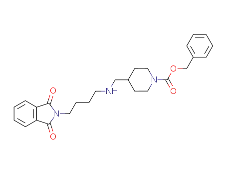 4-{[4-(1,3-dioxo-1,3-dihydro-isoindol-2-yl)-butylamino]-methyl}-piperidine-1-carboxylic acid benzyl ester