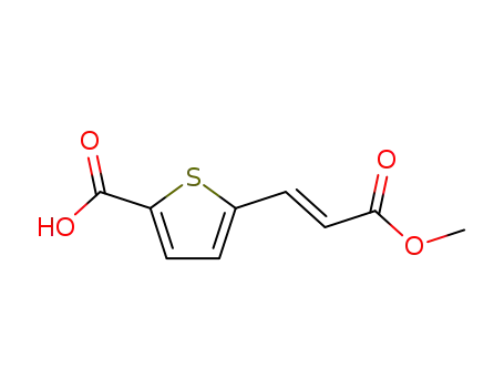 5-(2-methoxycarbonyl-vinyl)-thiophene-2-carboxylic acid