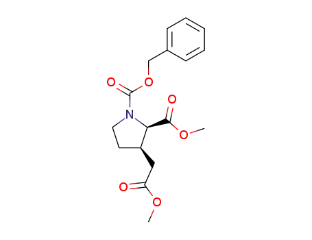(2R,3R)-3-Methoxycarbonylmethyl-pyrrolidine-1,2-dicarboxylic acid 1-benzyl ester 2-methyl ester