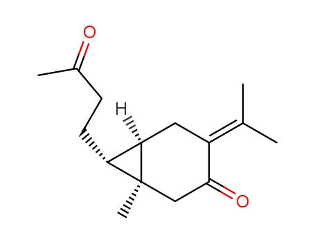 (1S,6β)-1β-Methyl-4-(1-methylethylidene)-7β-(3-oxobutyl)bicyclo[4.1.0]heptan-3-one