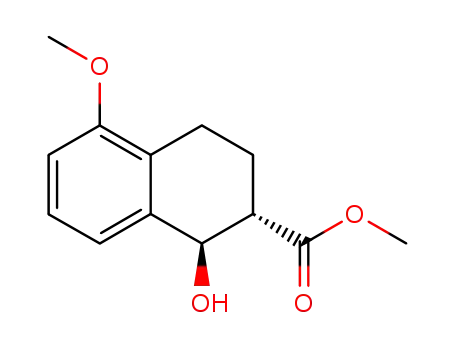 (1R,2S)-methyl [1-hydroxy-5-methoxy-1,2,3,4-tetrahydro-2-naphthyl]formate