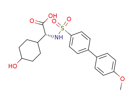 (R)-(4-Hydroxy-cyclohexyl)-(4'-methoxy-biphenyl-4-sulfonylamino)-acetic acid
