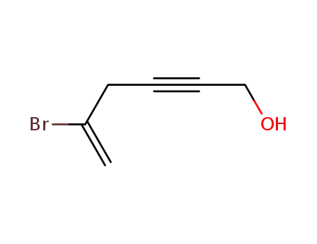 5-Hexen-2-yn-1-ol, 5-bromo-