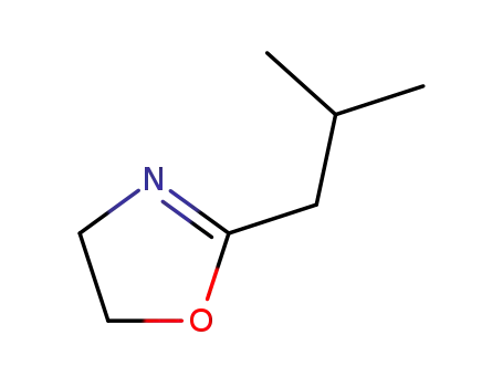 Molecular Structure of 10431-85-3 (Oxazole, 4,5-dihydro-2-(2-methylpropyl)-)