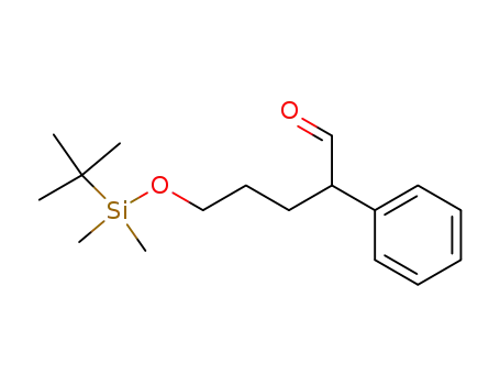 5-(tert-Butyl-dimethyl-silanyloxy)-2-phenyl-pentanal