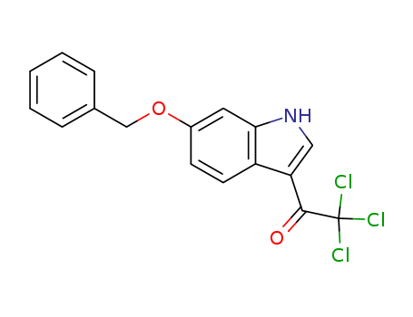 6-benzyloxy-3-trichloroacetylindole