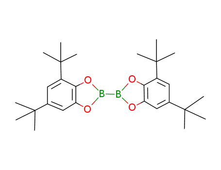 Molecular Structure of 158780-81-5 (2,2'-Bi-1,3,2-benzodioxaborole, 4,4',6,6'-tetrakis(1,1-dimethylethyl)-)
