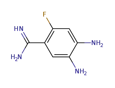 Benzenecarboximidamide, 4,5-diamino-2-fluoro-
