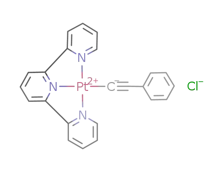 [platinum(II)(terpyridine)(phenylacetylide)] chloride