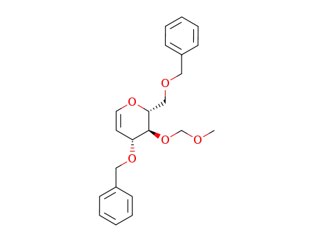 (2R,3S,4R)-4-Benzyloxy-2-benzyloxymethyl-3-methoxymethoxy-3,4-dihydro-2H-pyran