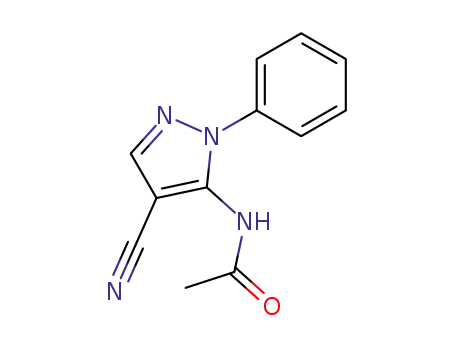 N-(4-Cyano-1-phenyl-1H-pyrazol-5-yl)acetamide