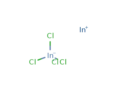 Molecular Structure of 11094-66-9 (Indate(1-),tetrachloro-, indium(1+), (T-4)- (9CI))