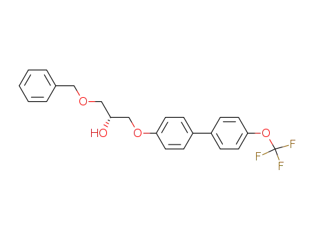 (R)-1-Benzyloxy-3-(4'-trifluoromethoxy-biphenyl-4-yloxy)-propan-2-ol