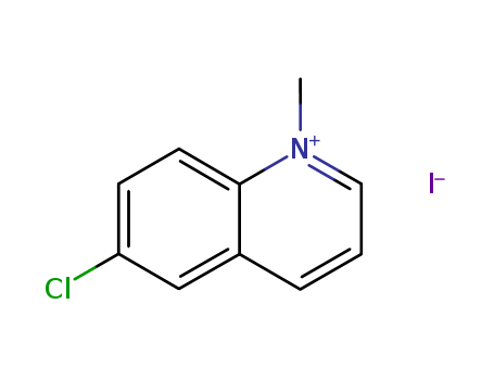 Quinolinium, 6-chloro-N-methyl-, iodide