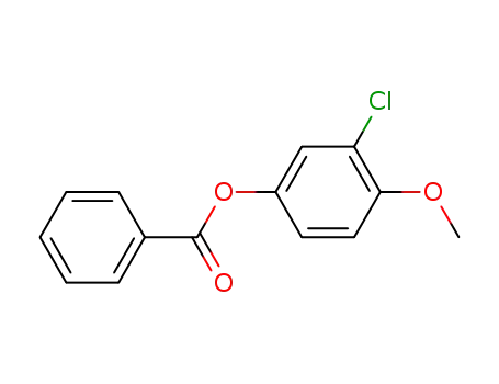 3-chloro-4-methoxyphenyl benzoate