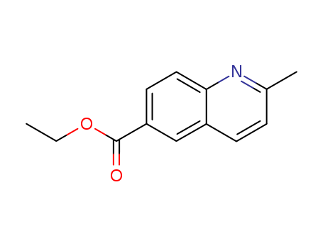 2-Methylquinoline-6-carboxylic acid ethyl ester cas no. 855763-77-8 98%