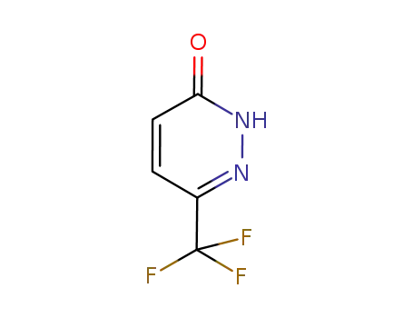 Molecular Structure of 174607-36-4 (6-Trifluoromethylpyridazin-3(2H)-one)