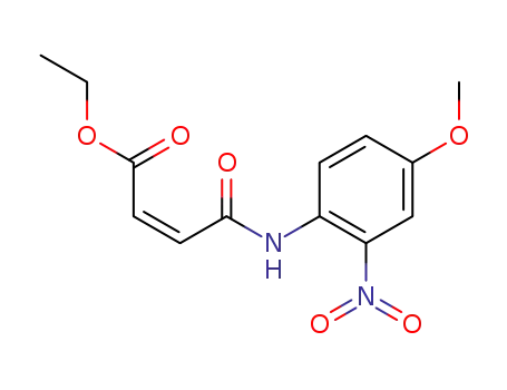 (Z)-3-(4-Methoxy-2-nitro-phenylcarbamoyl)-acrylic acid ethyl ester