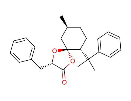 (3S,5R,6R,9S)-3-Benzyl-9-methyl-6-(1-methyl-1-phenyl-ethyl)-1,4-dioxa-spiro[4.5]decan-2-one