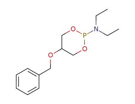 1,3,2-Dioxaphosphorinan-2-amine, N,N-diethyl-5-(phenylmethoxy)-