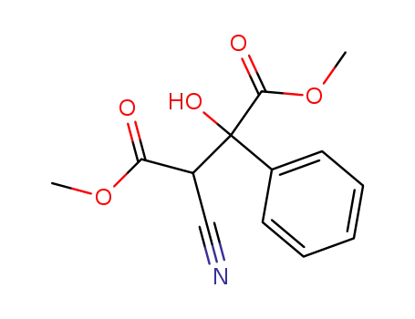 3-cyano-2-hydroxy-2-phenyl-succinic acid dimethyl ester