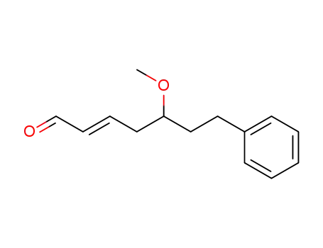 2-Heptenal, 5-methoxy-7-phenyl-, (E)-