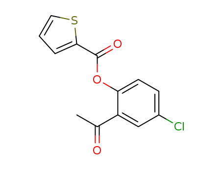 2-acetyl-4-chlorophenyl thiophene-2-carboxylate