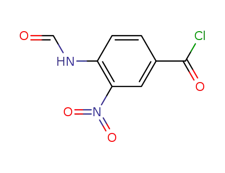 4-formylamino-3-nitro-benzoyl chloride