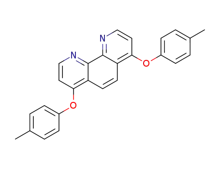 Molecular Structure of 156492-31-8 (4,7-bis-(4-methylphenoxy)-1,10-phenanthroline)