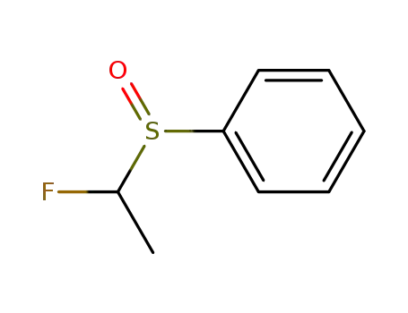 Benzene, [(1-fluoroethyl)sulfinyl]-