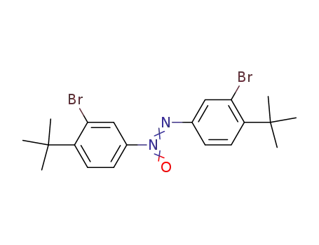 3,3'-Dibrom-4,4'-di-tert-butyl-azoxybenzol