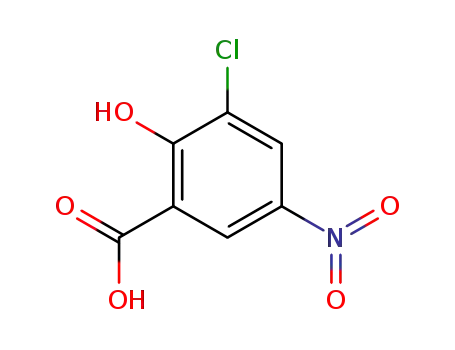 3-chloro-5-nitrosalicylic acid