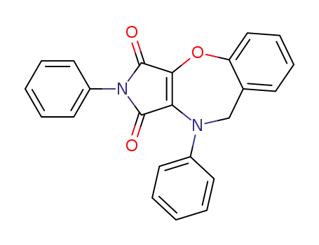 2,10-Diphenyl-9,10-dihydro-4-oxa-2,10-diaza-benzo[f]azulene-1,3-dione