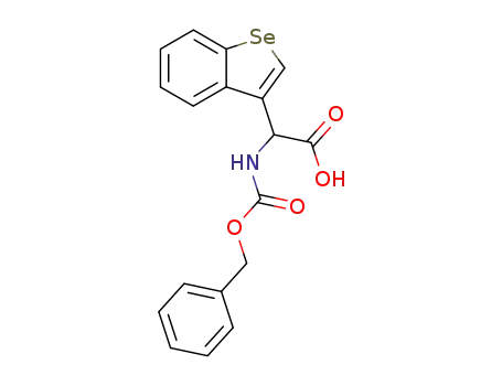 Benzo[b]selenophene-3-acetic acid,
a-[[(phenylmethoxy)carbonyl]amino]-