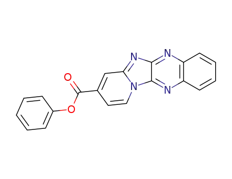 4a,5,10,11-Tetraaza-benzo[b]fluorene-2-carboxylic acid phenyl ester