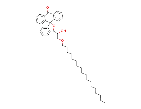 Molecular Structure of 77588-21-7 (1-Octadecyloxy-3-tritylonoxy-2-propanol)
