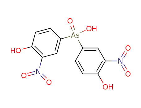 bis-(4-hydroxy-3-nitro-phenyl)-arsinic acid