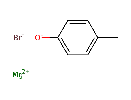 Molecular Structure of 36359-92-9 (Magnesium, bromo(4-methylphenolato)-)