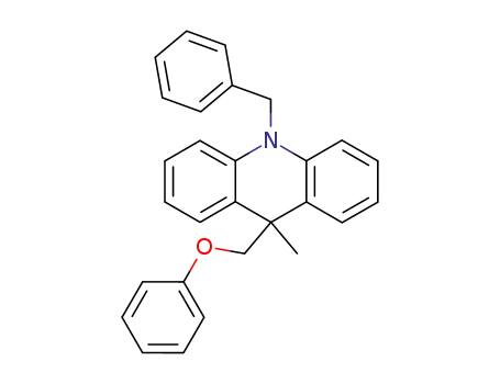 Acridine,
9,10-dihydro-9-methyl-9-[(phenylmethoxy)methyl]-10-(phenylmethyl)-