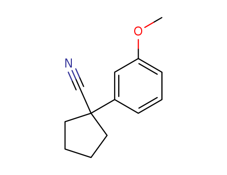 1-(3-Methoxyphenyl)cyclopentanecarbonitrile