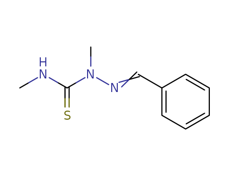 Hydrazinecarbothioamide, N,1-dimethyl-2-(phenylmethylene)-