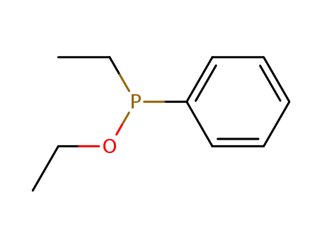 Molecular Structure of 61388-10-1 (Phosphinous acid, ethylphenyl-, ethyl ester)