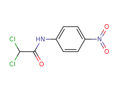 Molecular Structure of 16346-60-4 (Acetamide, 2,2-dichloro-N-(4-nitrophenyl)-)
