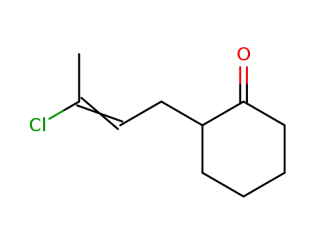 Cyclohexanone, 2-(3-chloro-2-butenyl)-