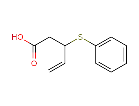 3-Phenylsulfanyl-pent-4-enoic acid
