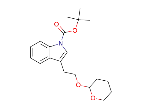 1-tert-butoxycarbonyl-3-[2-(tetrahydro-2H-pyran-2-yloxy)ethyl]-1H-indole